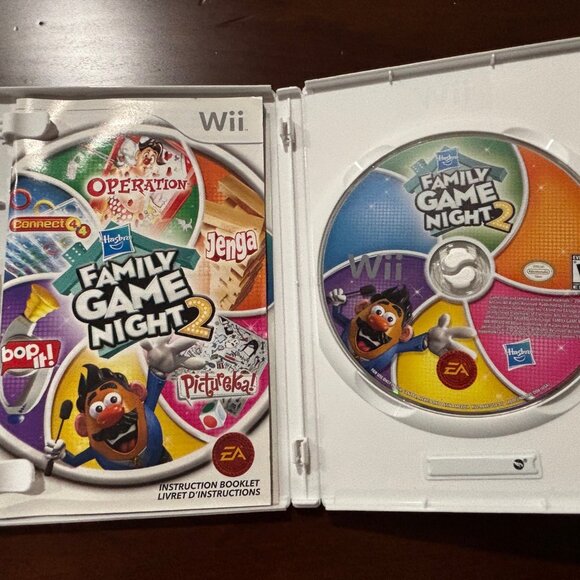 FAMILY GAME NIGHT 2 Wii VIDEO GAME - Picture 3 of 3